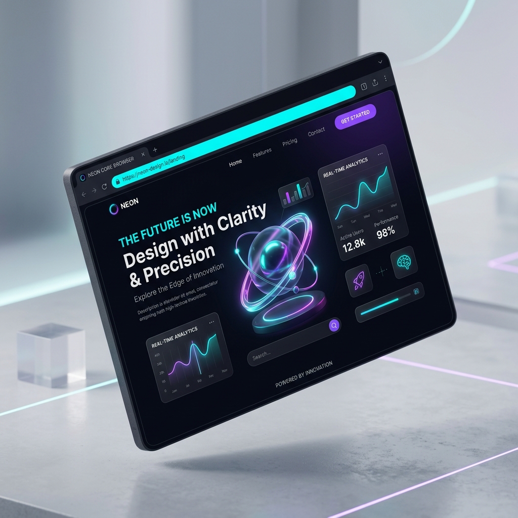 Digital Marketing Interface and Features